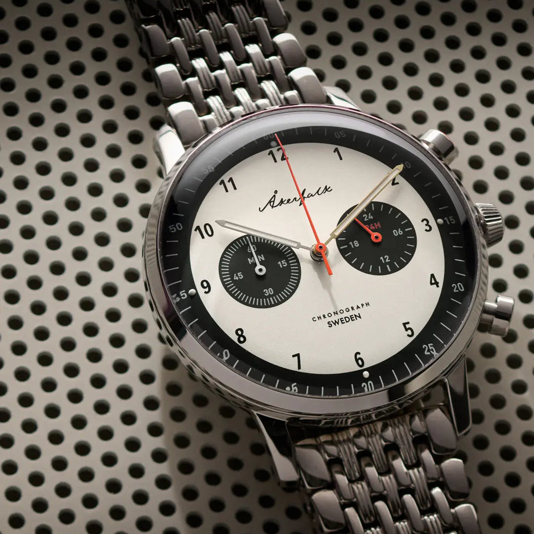 Chronograph watch from Sweden
