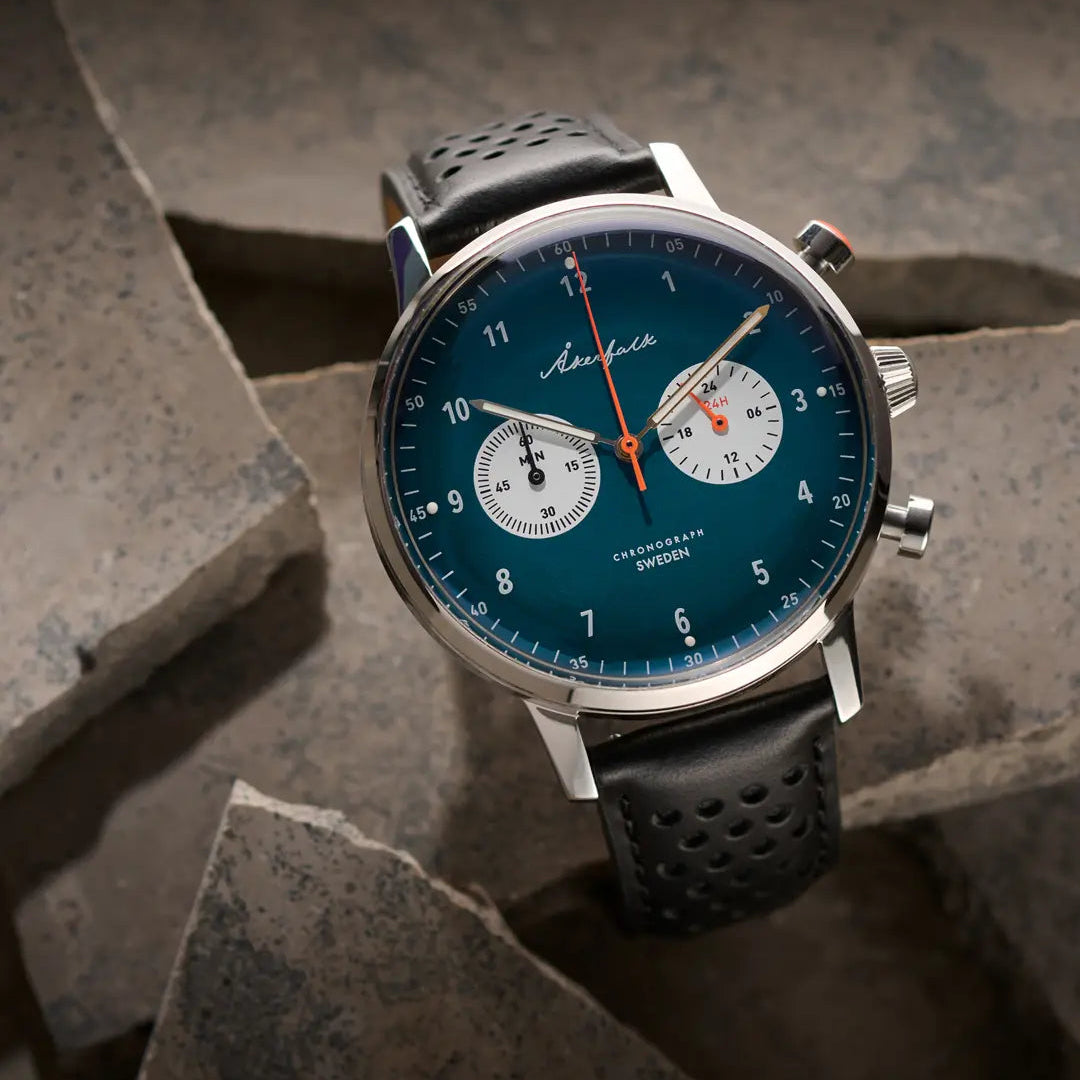 Chronograph watch from Sweden