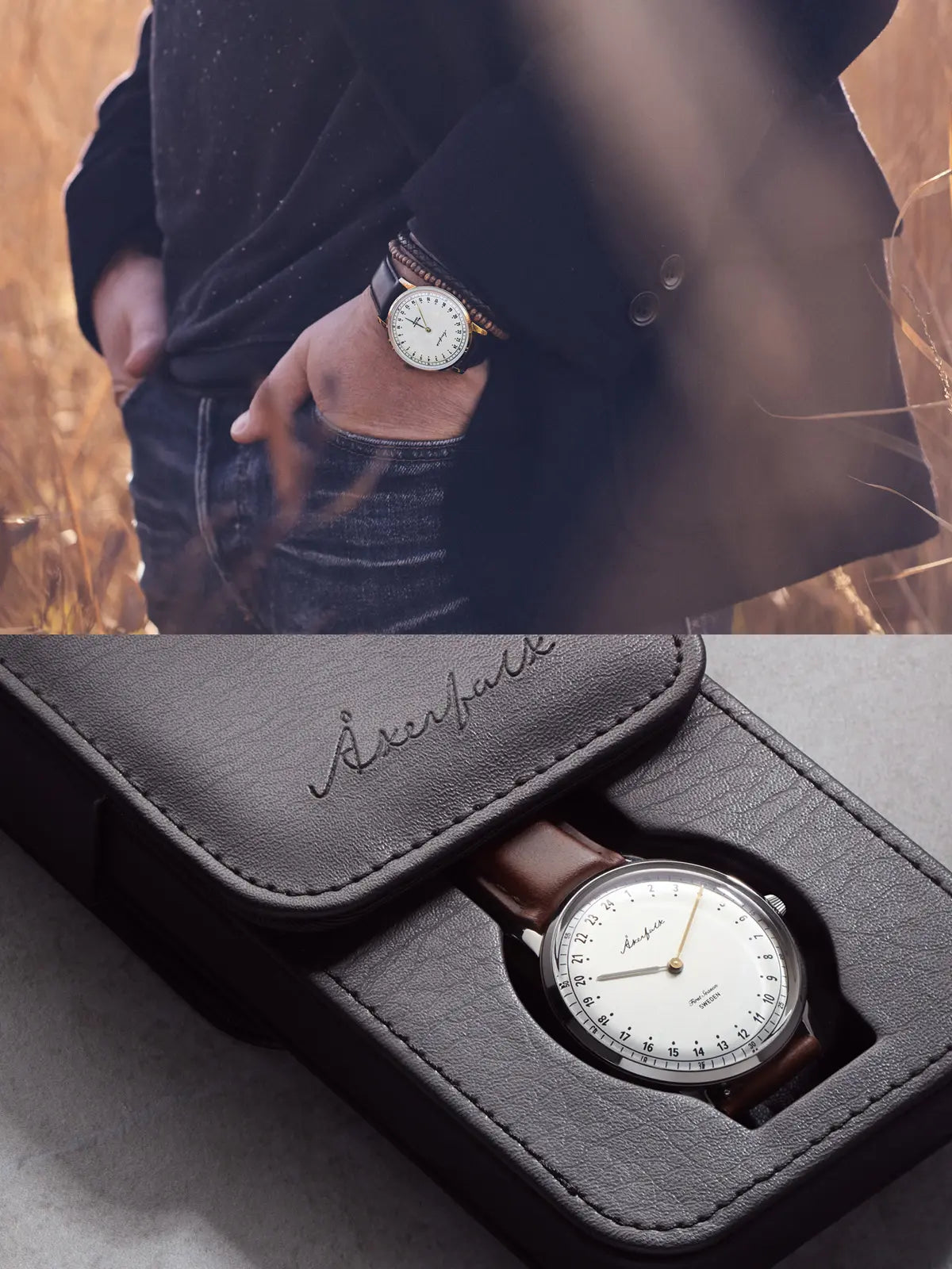 24-hour wrist watch sweden